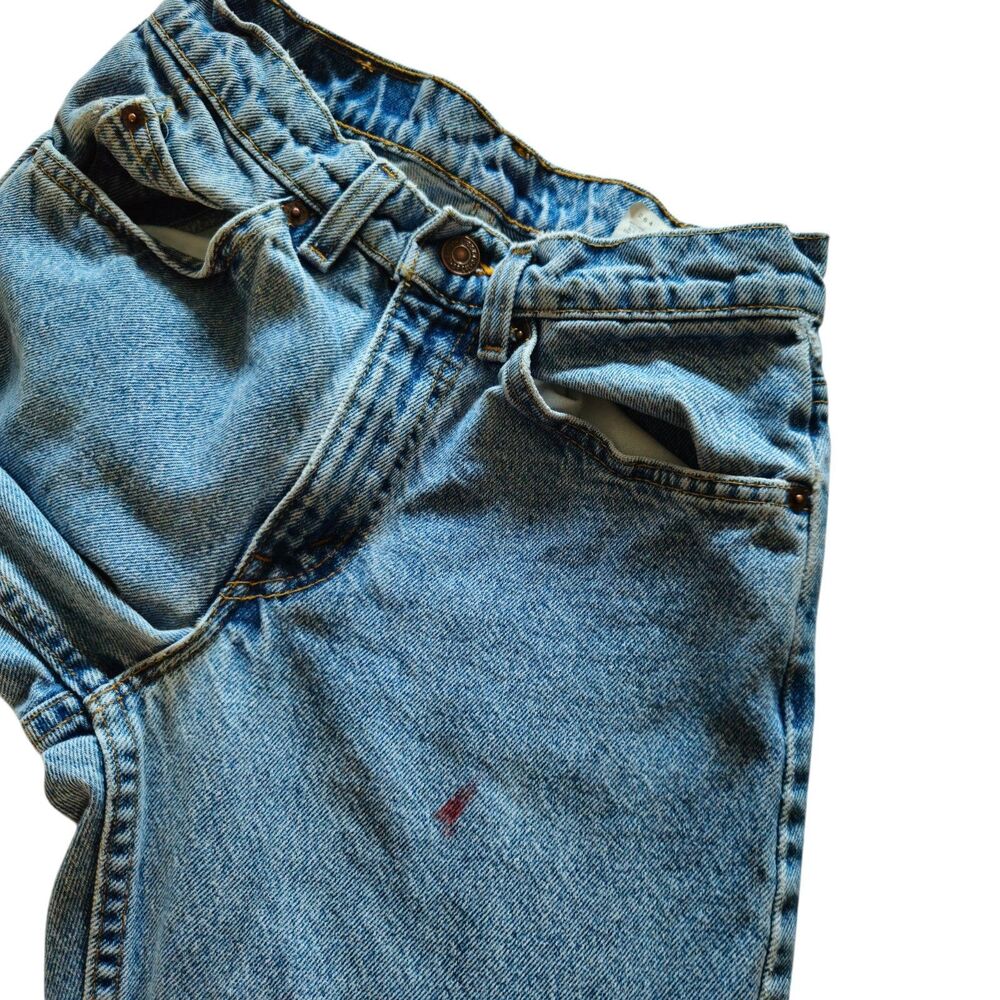 Vintage Levi’s Jeans 562 Loose Fit Student 27 X 28 Actual 24 X 28 Orange Tab USA - Picture 4 of 16